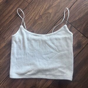 Pacsun Light Blue Ribbed Cotton Tank Top US Size S